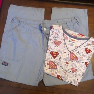 Supergirl Marvel Scrub Set